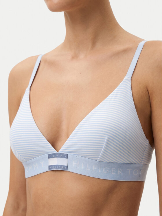 Tommy Hilfiger Tommy Hilfiger Bralette UW0UW06580 Azul claro