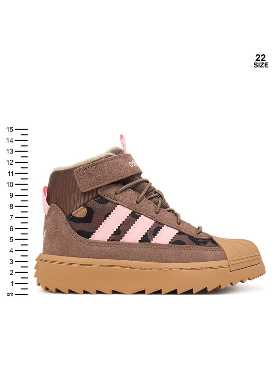 adidas Trzewiki adidas Superstar Winter Trek KH9793 Brązowy