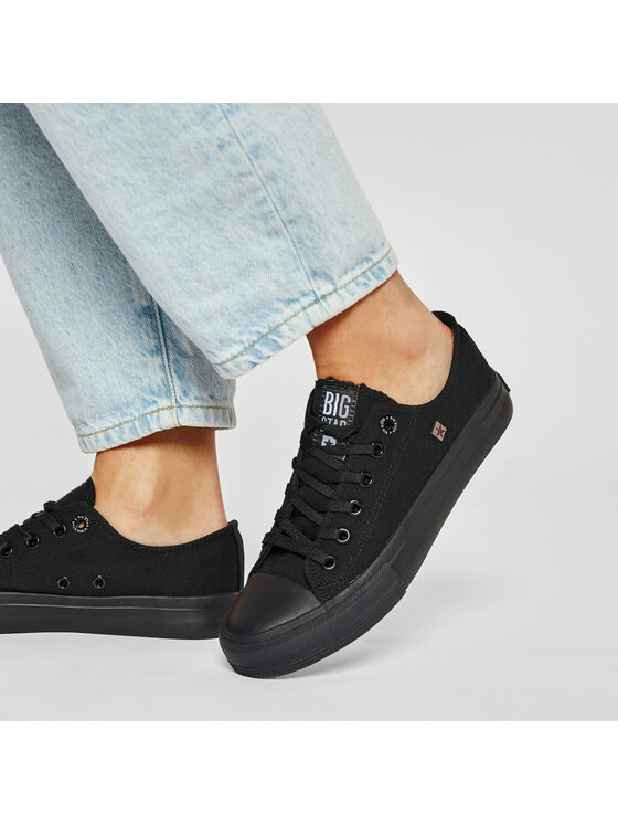 Big Star Shoes Кеди Big Star Shoes AA274009 Чорний