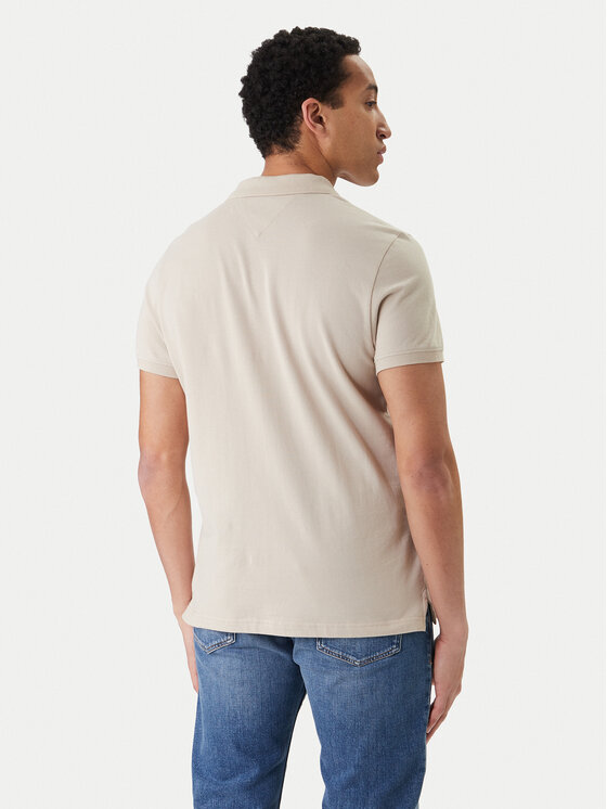 Tommy Jeans Tommy Jeans Polo DM0DM20676 Beis Slim Fit