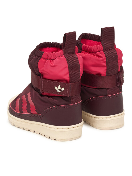 adidas Снігоходи adidas Superstar 360 Boot JR5805 Бордовий