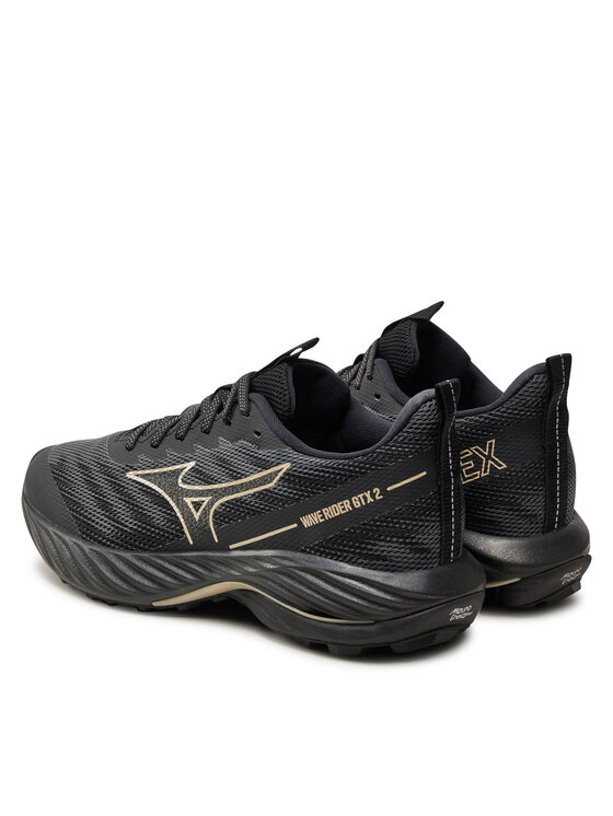 Mizuno Маратонки за бягане Mizuno Wave Rrider GTX 2 J1GD247921 Черен