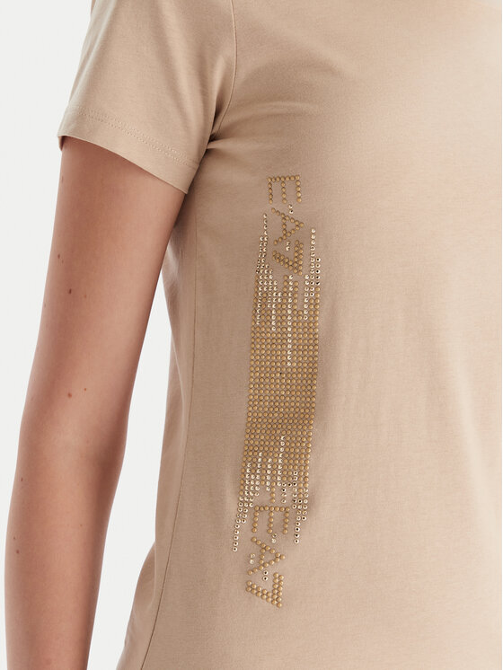 EA7 Emporio Armani EA7 Emporio Armani Camiseta 7W000521 AF12503 U1046 Beis Regular Fit
