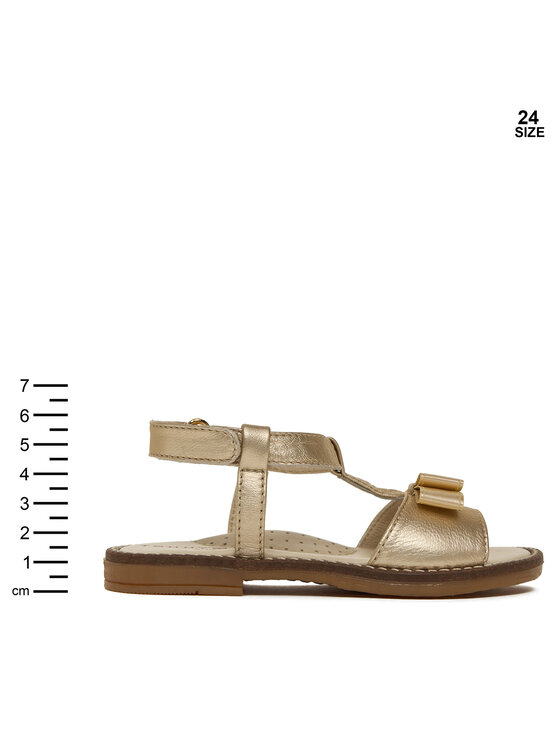 Tommy Hilfiger Сандали Tommy Hilfiger Sandalo T1A2-33940-0220 S Златист