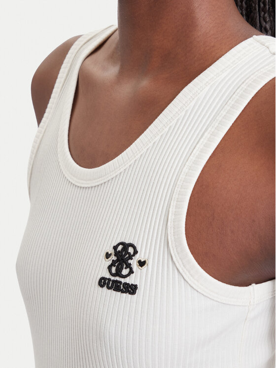 Guess Guess Top V6BP10 K6791 Crema Slim Fit