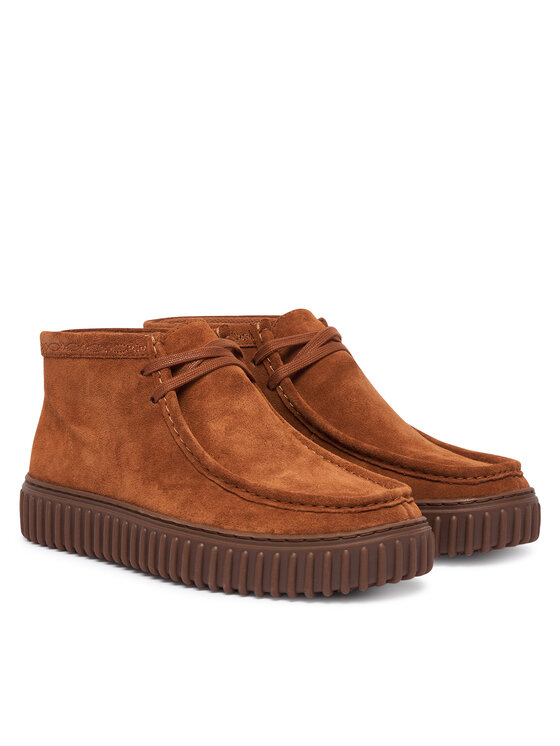 Clarks Туфлі Clarks Torhill Hi 26327243 Оранжевий