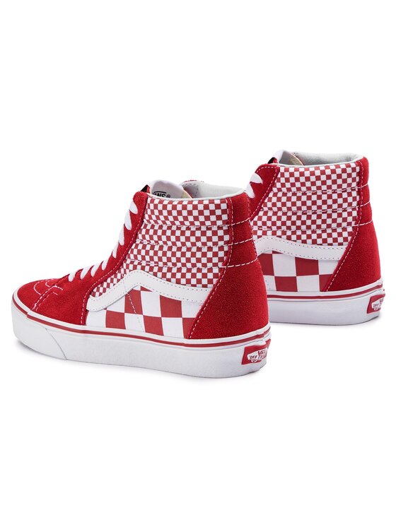 Vans Сникърси Vans Sk8-Hi VN0A38GEVK51 Червен