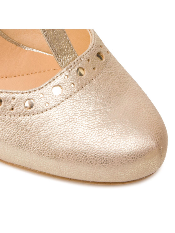 Clarks Pantofi Clarks Dalia Leah 261393024 Auriu