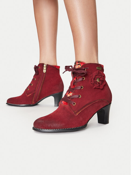 Laura Vita Šnurovacia obuv Laura Vita Elcodieo 01 Červená