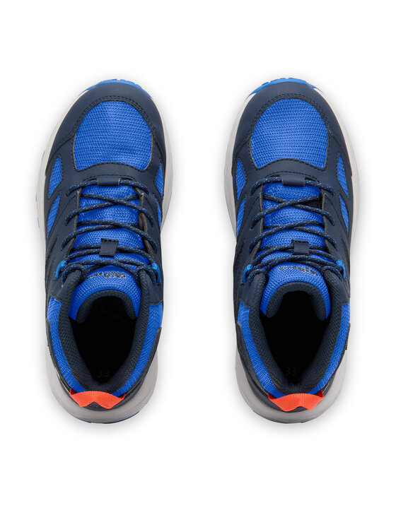 Jack Wolfskin Trekingová obuv Jack Wolfskin Woodland 2 Texapore Mid K 4059831 Tmavomodrá