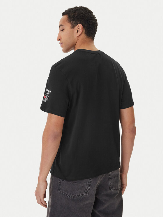 Reebok Reebok Camiseta Harley RK25569CCM Negro Regular Fit