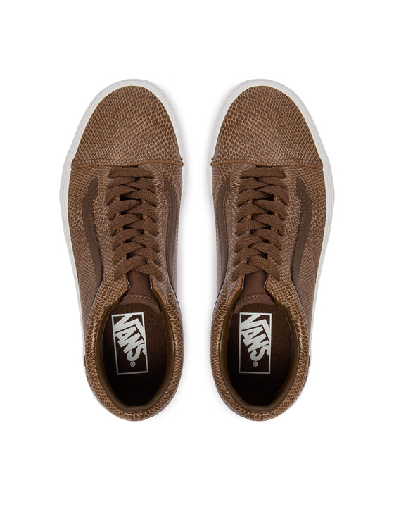 Vans Tenis superge Vans Old Skool VN000EDYFST1 Rjava