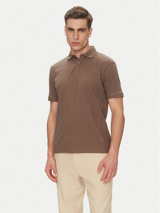 Selected Homme Selected Homme Polo 16094575 Beis Regular Fit