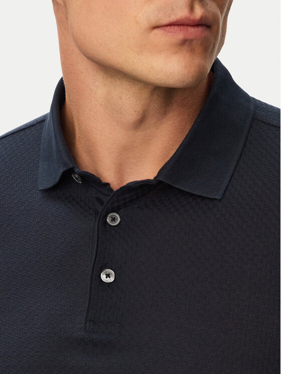 Bugatti Bugatti Polo 8150-15104E Azul marino Regular Fit