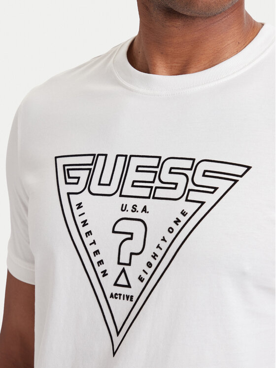 Guess Guess T-Shirt Z6YI20 K5016 Λευκό Regular Fit
