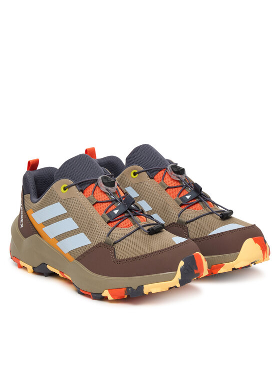 adidas Trekking čevlji adidas Terrex Ax4S Speed Lacing JR9060 Khaki