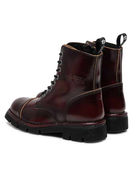 NEW ROCK Bulerji NEW ROCK M-MILI083C-S56 Bordo rdeča