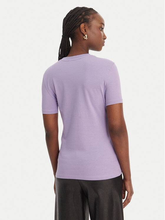 Versace Jeans Couture Versace Jeans Couture Camiseta 80HAHE01 CJ02E Violeta Slim Fit