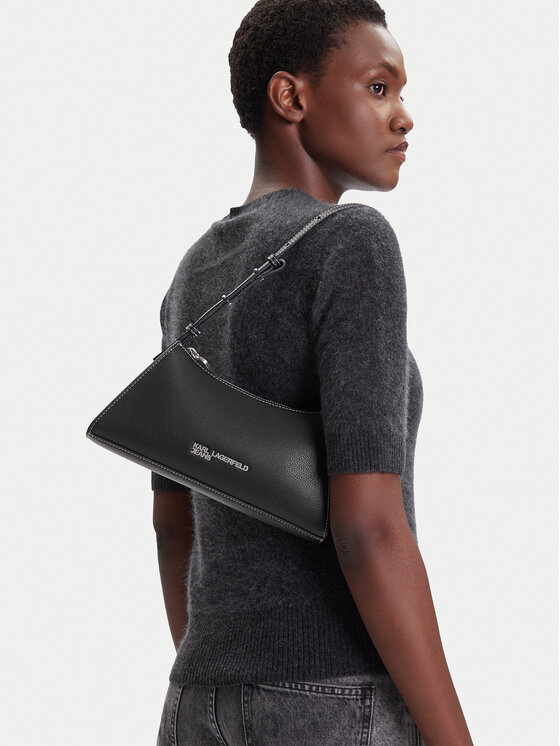 Karl Lagerfeld Jeans Kabelka Karl Lagerfeld Jeans A3W30011 Čierna