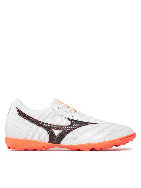 Ghete pentru fotbal Mizuno Morelia Sala Club Tf Q1GB2303 Alb