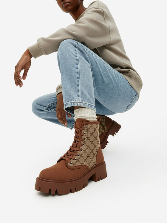Nine West Черевики Nine West CEO-MALAK-01 Бежевий