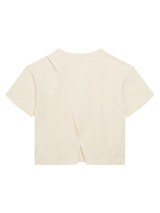 Calvin Klein Jeans Calvin Klein Jeans Camiseta Folded Logo IG0IG03063 Beis Regular Fit