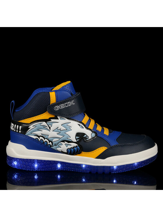 Geox Sneakersy Geox J Buzzerlight J56MCE 054CE C4054 DD Tmavomodrá