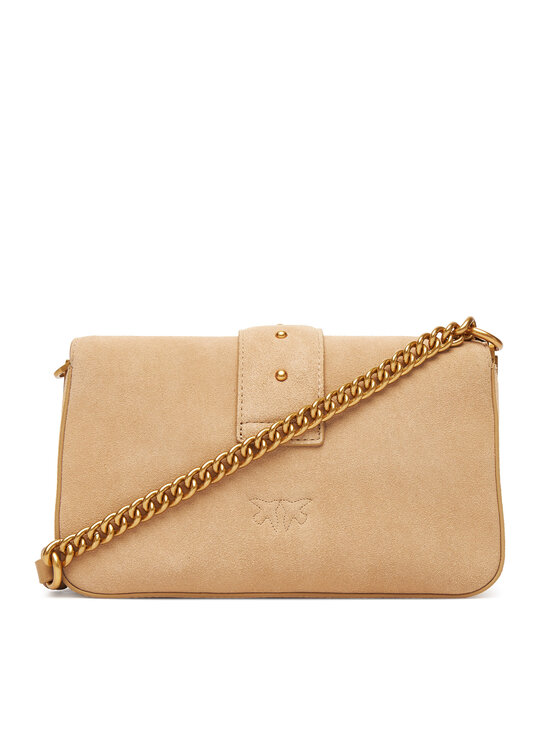 PINKO Soma PINKO Love One Mini Slouchy Fl PE 25 PLTT 104340 A2CC Bēšs