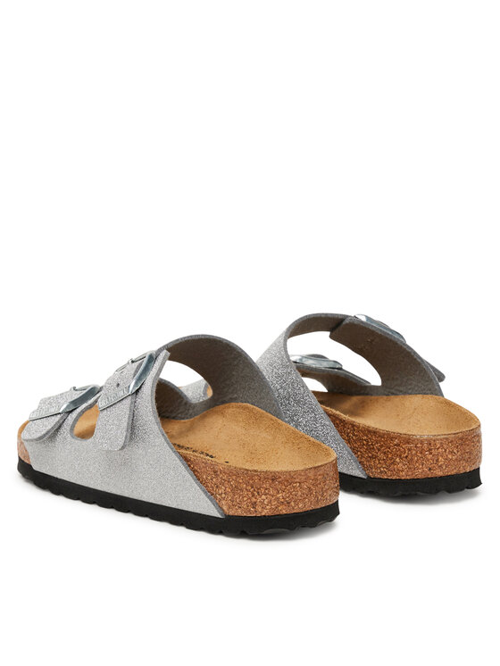 Birkenstock Natikači Birkenstock Arizona 1030127 Srebrna