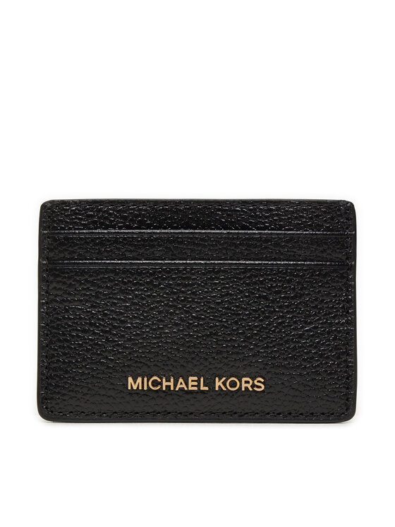 Michael Kors Калъф за кредитни карти Michael Kors Jet 32F7GF6D0L Черен