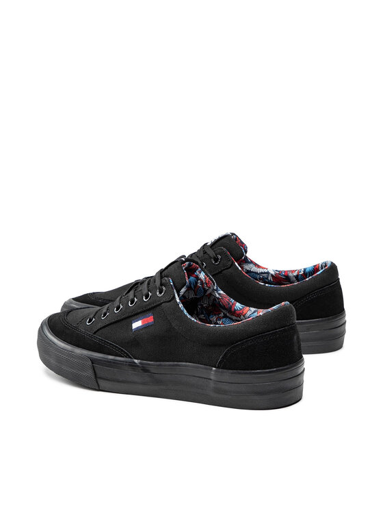 Tommy Jeans Tenisenes Tommy Jeans Skate Vulc Tjm EM0EM00735 Melns
