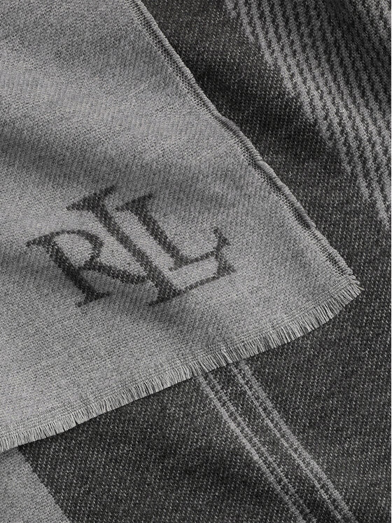 LAUREN RALPH LAUREN Šál LAUREN RALPH LAUREN 454P23540002 Tmavosivá