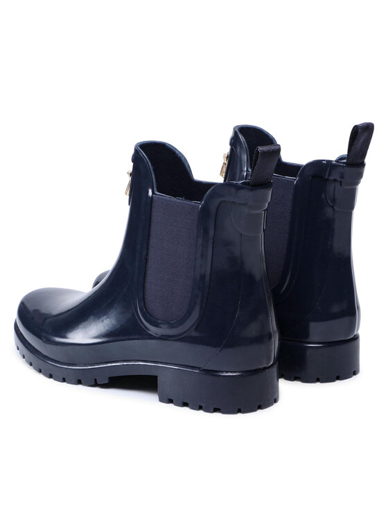 MICHAEL Michael Kors Γαλότσες MICHAEL Michael Kors Sidney Rainbootie 40F1SDFE5Q Σκούρο μπλε