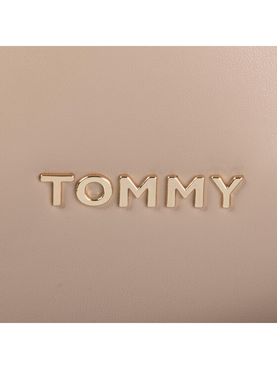 Tommy Hilfiger Borsetta Tommy Hilfiger Iconic Tommy Tote Solid AW0AW07325 Beige