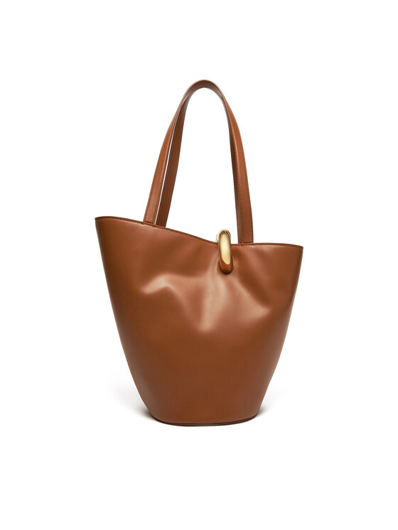 JACQUEMUS Kabelka JACQUEMUS La Bambola Moyen 251BA4123000 Hnedá