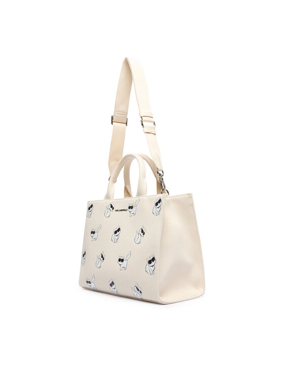 KARL LAGERFELD Дамска чанта KARL LAGERFELD B3W50064 Бежов