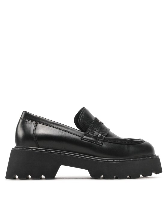 Badura Loafersy Badura SCILLA-23SS3511 Czarny