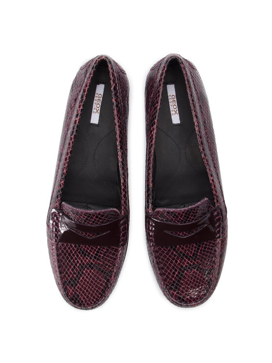 Geox Mocassini Geox D Elidia A D642TA 04102 C7B7J Bordeaux