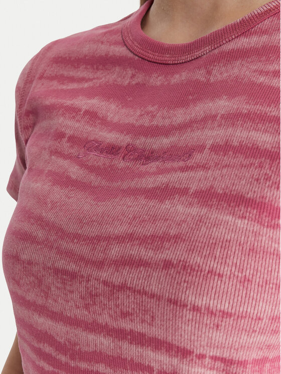 Guess Guess Póló W6RP42 KCTT1 Rózsaszín Regular Fit