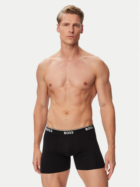 BOSS BOSS Conjunto de calzoncillos boxer BoxerBr 3P Power 50554694 Negro
