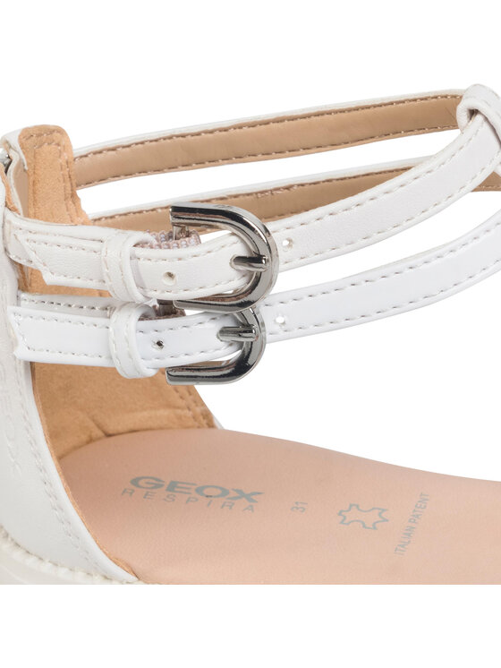 Geox Basutės Geox J S.Karly G. D J7235D 05402 C1000 M Balta