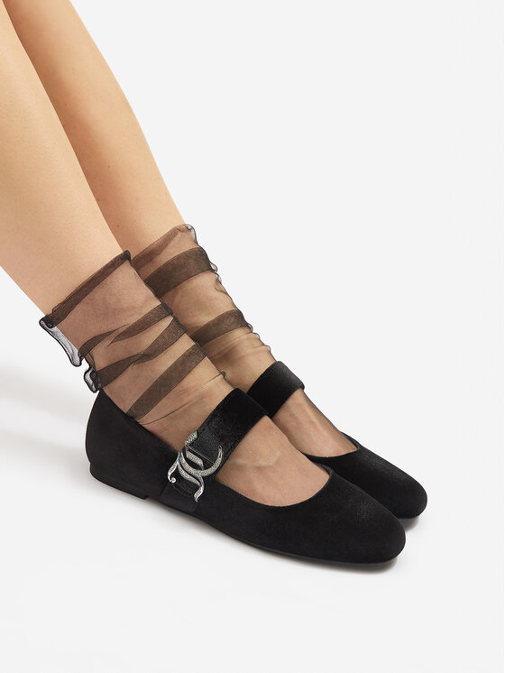 Juicy Couture Baleríny Juicy Couture WS23499-01A Černá