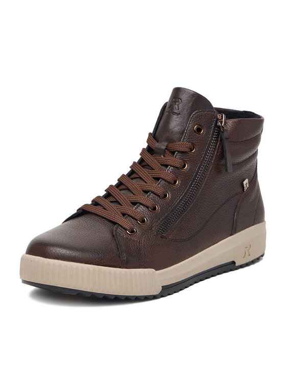 Rieker Sneakersy Rieker CEO-W0164-25 Tmavě hnědá