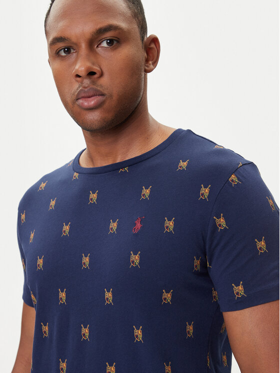 Polo Ralph Lauren Polo Ralph Lauren Camiseta 710P00081001 Azul marino Custom Slim Fit