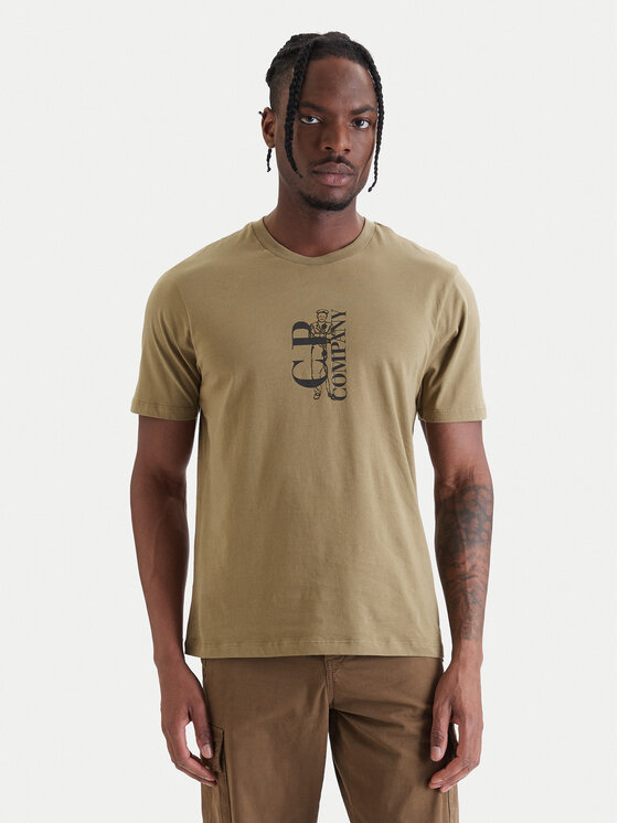 C.P. Company C.P. Company Camiseta 20CMTS084A005100W Verde Regular Fit