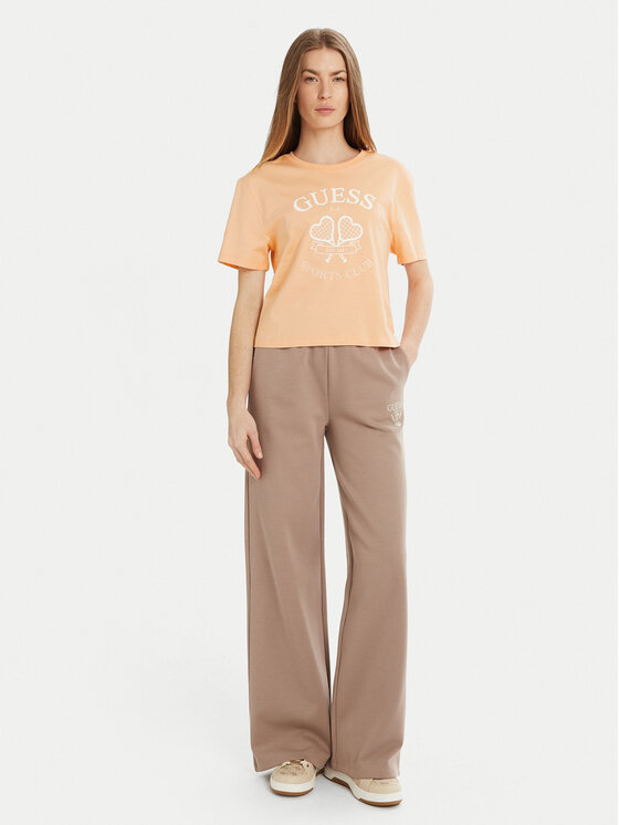 Guess Guess Футболка V5GI04 I3Z14 Оранжевий Regular Fit