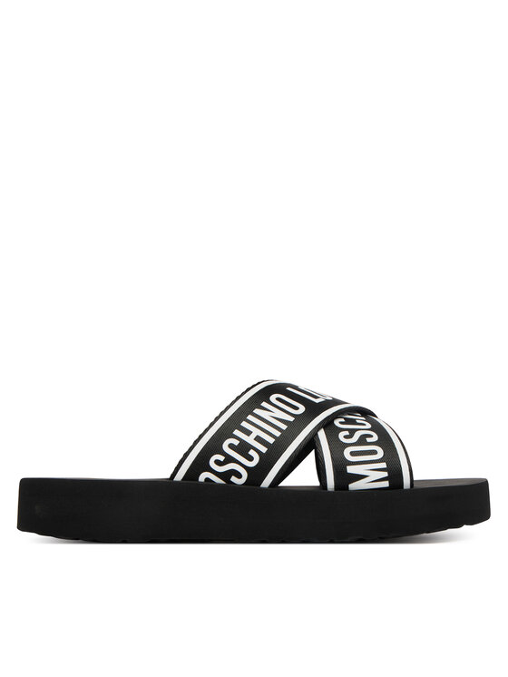 LOVE MOSCHINO Шльопанці LOVE MOSCHINO JA28334G0OIX7000 Чорний