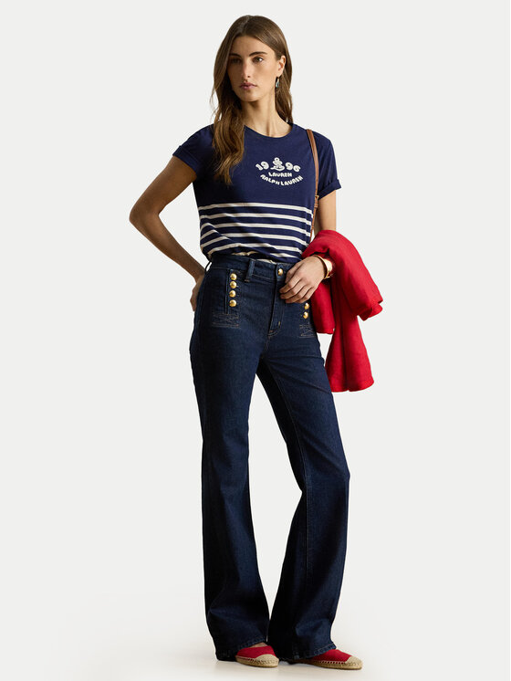LAUREN RALPH LAUREN LAUREN RALPH LAUREN Camiseta 200B21056001 Azul marino Relaxed Fit