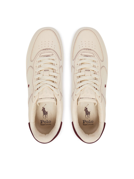Polo Ralph Lauren Сникърси Polo Ralph Lauren Masters CRT 809P15490003 Кремав