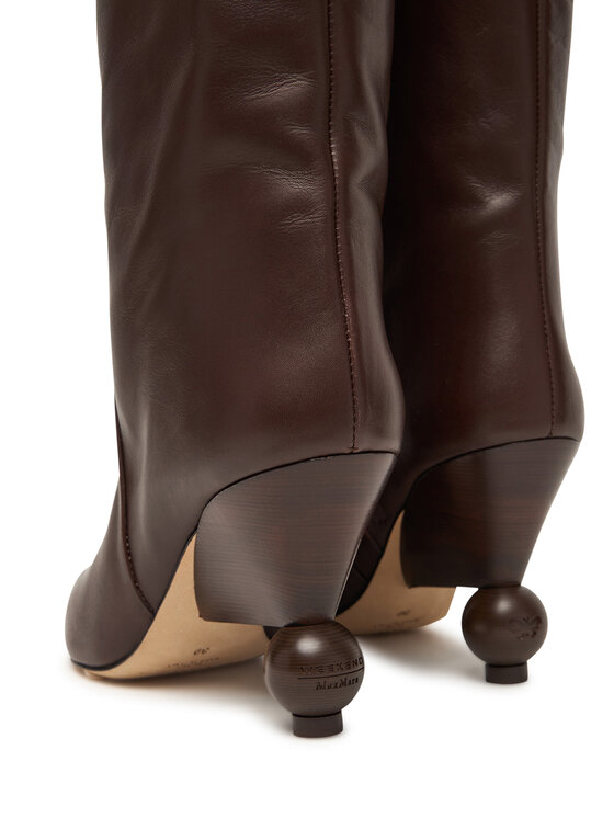 Weekend Max Mara Чоботи Weekend Max Mara Tasca 2525796075600 Коричневий